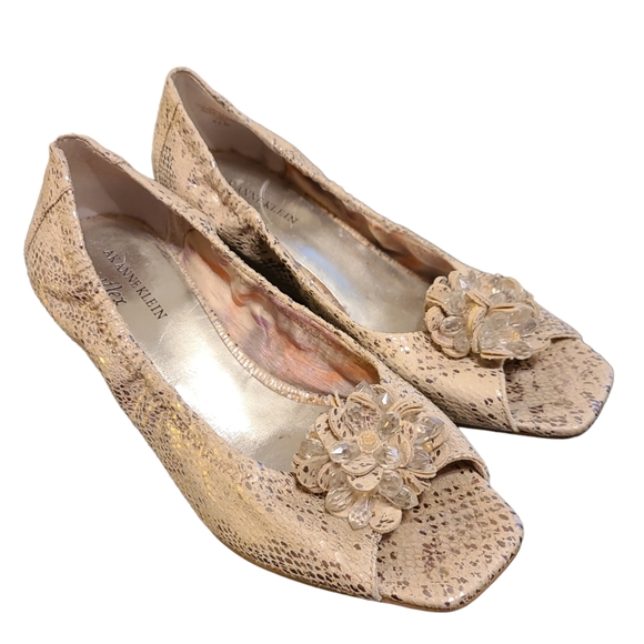 Anne Klein Flex sparkle wedges "Akhorray" - Picture 3 of 12